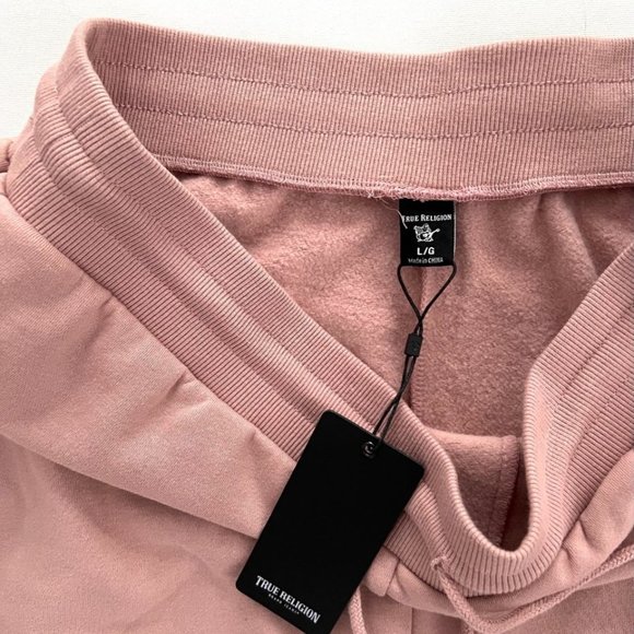 True Religion Sunset Jogger Sweatpants Woodrose - Picture 4 of 5